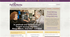Desktop Screenshot of familyworksseattle.org